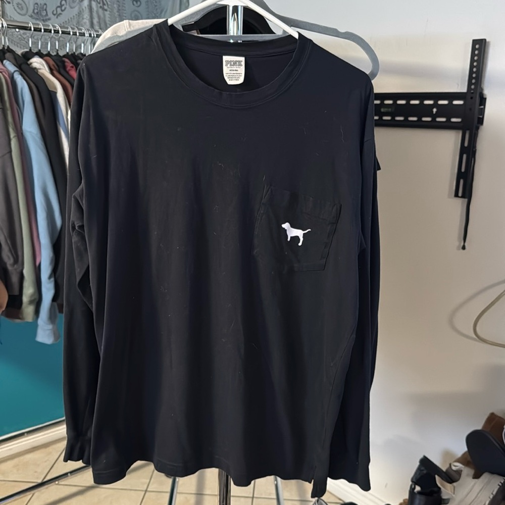 PINK black long sleeve